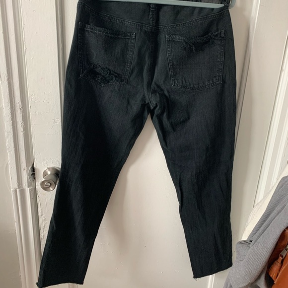 AE Distressed Mom Jeans - Picture 2 of 3